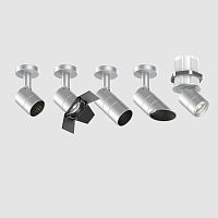 Ceiling-mounted spotlight AK.TINArecessed ceilingLEDround