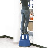 Contemporary stool BANCO ROLANTEpolypropyleneswivelwith concealed casters