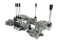 Spool hydraulic directional control valve MCD20 seriesmanualcompactcast iron