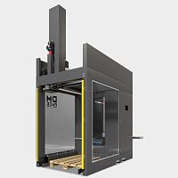 Cartesian palletizer TRONroboticfor boxeshandling