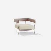 Contemporary armchair AIKANAfabricpainted aluminumwaterproof