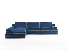 Modular sofa HUGO HUG C11traditionalfabricblue