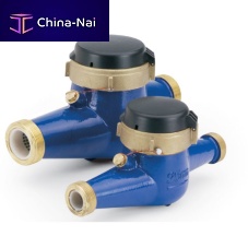 Dry dial water meter WFM multi-jet vane wheel