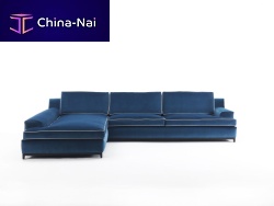 Modular sofa HUGO HUG C11traditionalfabricblue