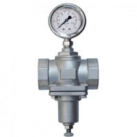 Direct-acting pressure regulator RDT-Tifor waterfor gasfor air