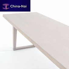 Contemporary dining table EVEwoodenrectangularextending