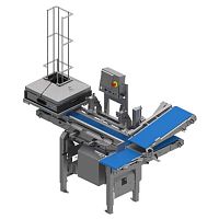 Horizontal tray packer PORTION-2-PACK 60top-loadingcontinuous-motionautomatic