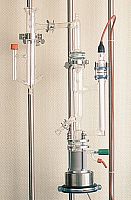 Thermal evaporator processfor liquids