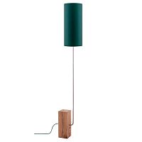Floor-standing lamp LMP LOOPAmetalwoodcontemporary