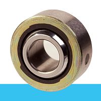 Axial plain bearing COM-Psphericalsteelzinc