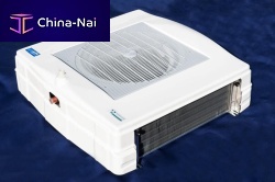 Dual-flow unit cooler Ø 350mm, 2.0-19.8 kW | FHDcommercial