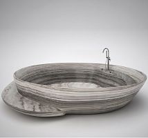 Oval bathtub Tubsfree-standingfor homesoutdoor