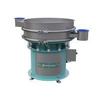 Dry screening sieving machine Sievmaster Multiscreen wet screeningcontrolwet