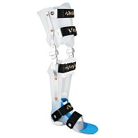 Knee, ankle and foot orthosis pediatricarticulatedcustom