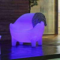 Contemporary armchair ARUBApolyethyleneergonomicrecyclable
