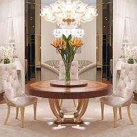 Provence style table woodenround