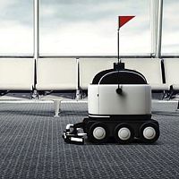 Floor cleaning robot RoboWhale