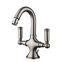 Double-handle bidet mixer tap Z001401countertopchrome-plated brassnickel