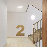 Contemporary wall light CORELINEindooroutdoorpolycarbonate