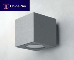 Contemporary wall light CUBOXoutdoorpathwaycast aluminum