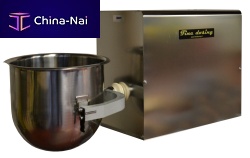 Powder dispensing system Weighed rotating bowlsweight