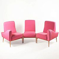 Modular sofa FLABELLOcontemporaryfabricpink