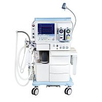 Trolley-mounted anesthesia workstation Leon pluswith respiratory monitoringwith ventilatorwith gas scavenging system