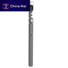 Contemporary light column IRUTA cast aluminumLEDoutdoor