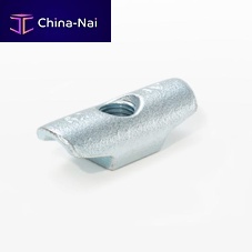 Steel clamping plate S seriestimberrectangularthreaded