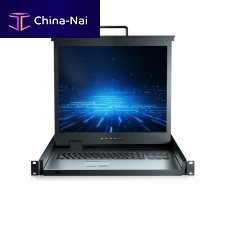 KVM switch with LCD screen RGD-KVM-1908CI-CAT5with keyboarddigitalrack-mount