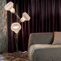 Floor-standing lamp BLOBmetalglasscontemporary