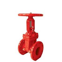 Gate valve with handwheelpressure-controlflange