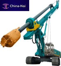 Continuous flight auger (CFA) drilling rig max. 34.3 MPa, 16 t | SWDM04crawlerrotaryhydraulic