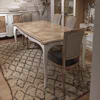Traditional dining table ART. CT210oaklacquered woodcherrywood