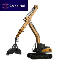 Telescopic hydraulic pedestal boom RLTA150for excavators
