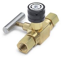 Double block-and-bleed valve QTHA-BLB0 series manualisolationpressure-control