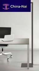 Floor-standing lamp MINISIMPLY EDGEaluminumPMMAcontemporary