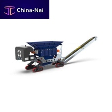 Double-shaft shredder for wasteindustrial wastemobile