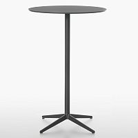 Contemporary high bar table MISTER XMDFHPLcast iron base