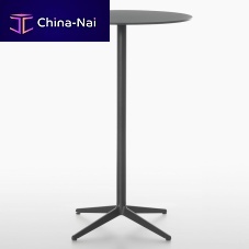 Contemporary high bar table MISTER XMDFHPLcast iron base