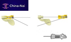 Vascular access cannula straightdisposable