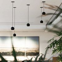 Pendant lamp BORAaluminumcontemporarycorded