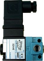 Solenoid-operated hydraulic directional control valve 3/2-way