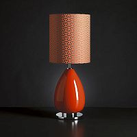 Table lamp VALENTINAsilkcontemporarycorded