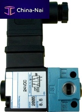 Solenoid-operated hydraulic directional control valve 3/2-way