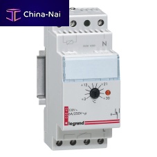Electromechanical thermostat 0 038 40programmableDIN railroom