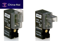 Solenoid-operated pneumatic directional control valve 3/2-waynormally closed