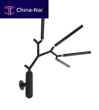 Galvanised steel street light bracket Branch Trophyanodized aluminum