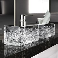 Home soap dispenser ICESSENCE ICEfree-standingcrystalmanual