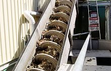 Wastewater treatment dewatering press SDS